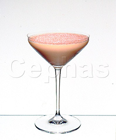 Cocktail Tiramisu Martini  Glass Martini