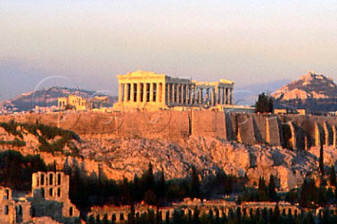 Parthenon and Acropolis Athens   Greece