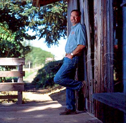 Alan Greenwood of Greenwood Ridge Vineyards   Philo Mendocino Co California   Anderson Valley AVA