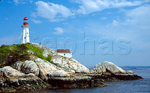 Point Atkinson Lighthouse west Vancouver  British Columbia Canada