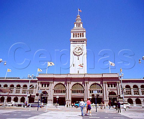 Ferry Building and Plaza San Francisco   California