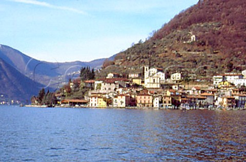 Monte Isola in the Lago dIseo   Lombardy Italy   Franciacorta