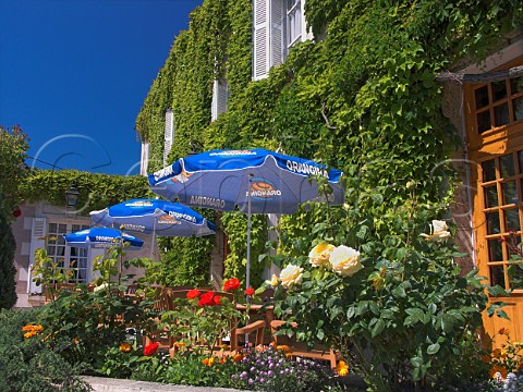 Restaurant terrace Loudun Vienne France   PoitouCharentes