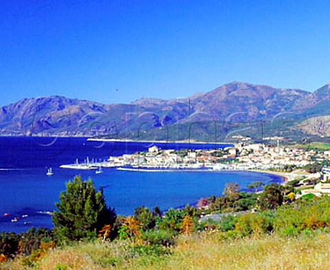Town of StFlorent on the Golfe de StFlorent   HauteCorse Corsica France   AC Patrimonio