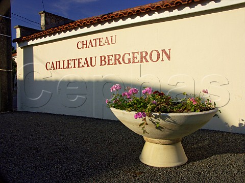 Chteau Cailleteau Bergeron Mazion    Gironde France     Premires Ctes de Blaye  Bordeaux
