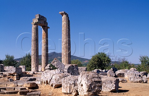Temple of Zeus Nema Peloponnese Greece