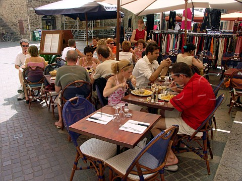 Openair restaurant in Collioure   PyrnesOrientales France