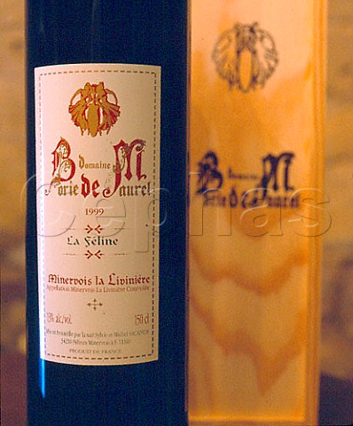 Bottle of Domaine Borie de Maurel La Fline wine    FlineMinervois Hrault France  Minervois La Livinire