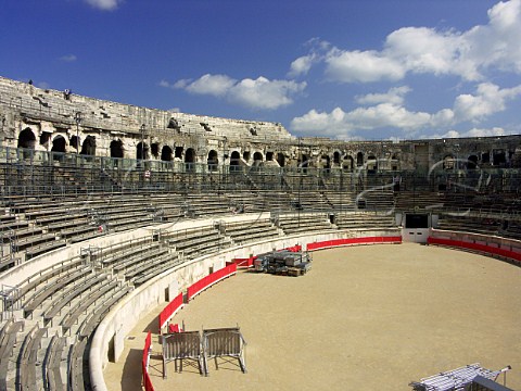 Roman Amphitheatre Nmes Gard France   LanguedocRoussillon