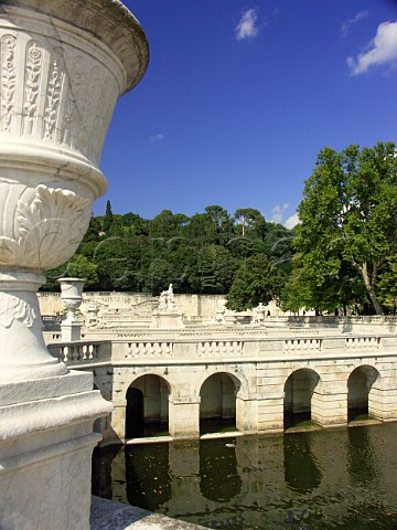 18th Century Jardins de la Fontaine Nmes Gard   France LanguedocRoussillon