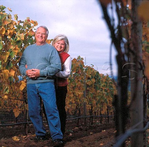 John and Karen Bergstrom of Bergstrom winery   Dundee Oregon   Willamette Valley