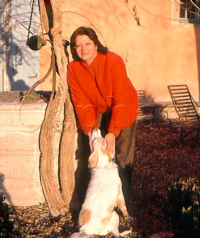Chantal Lecouty circa 2004 at Prieur de StJean de Bbian Pzenas Hrault France    Languedoc