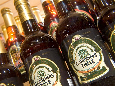 Gardeners Tipple beer bottles Hogs Back Brewery   Tongham Surrey England