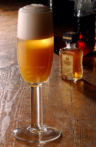 Cocktail with Amaretto