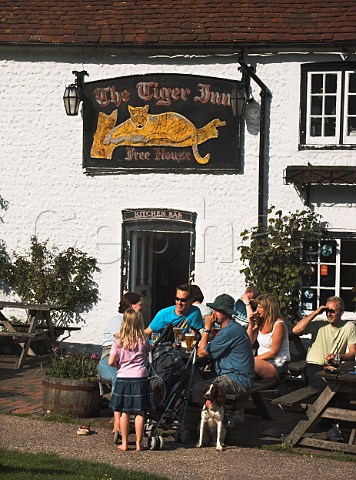 The Tiger Inn public house East Dean East Sussex   England