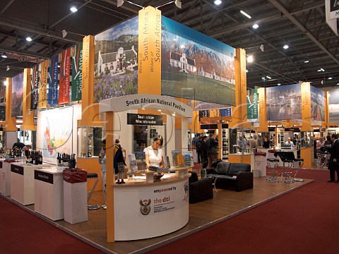 South Africa stands at the London International Wine    Spirits Fair 2005