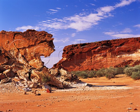 Cliffs at Rainbow Valley Rainbow Valley   Conservation Reserve Northern Territory Australia