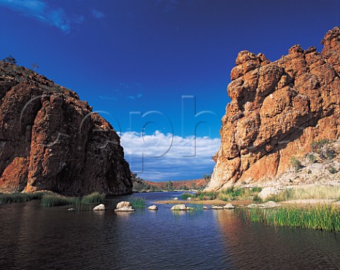 Glen Helen Gorge West MacDonnell Range National   Park Northern Territory Australia