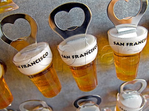 Bottle openers in shape of beer glasses  San   Francisco California