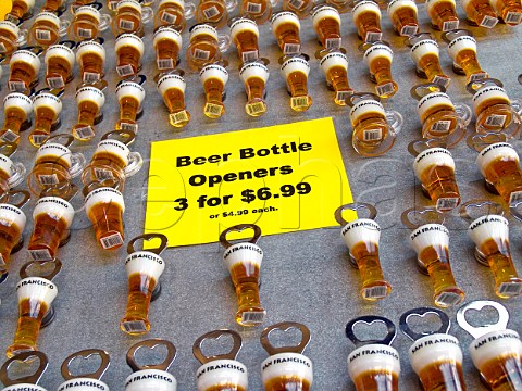 Bottle openers in shape of beer glasses San   Francisco California
