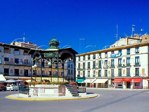 Plaza de los Fueros market square Tudela Spain   Navarra