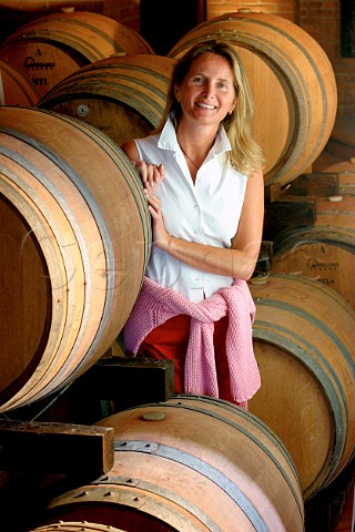 Alessandra Felluga in the Russiz Superiore cellars   of Marco Felluga  Capriva del Friuli Friuli Italy   Collio Goriziano