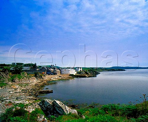 Ardbeg Distillery on the rocky south coast of the   Isle of Islay  Ardbeg Argyll  Bute Scotland   Islay