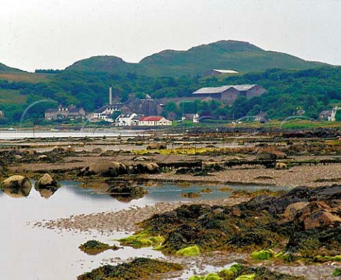 The Isle of Jura Distillery overlooking the Sound   of Jura  Craighouse Jura Argyll  Bute Scotland   