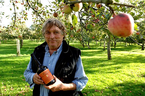 Julian Temperley in Burrow Hill orchard of the   Somerset Cider Brandy Company  Kingsbury Episcopi   Somerset England