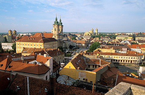 The wine town of Eger home of Bulls Blood  Hungary