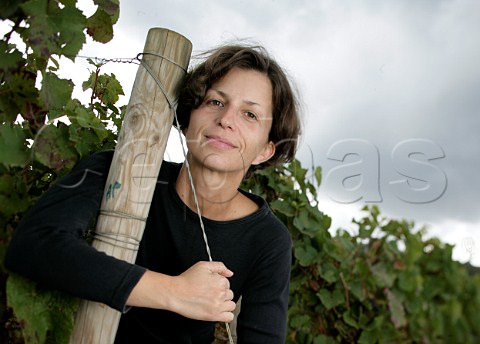 Claire Forester winemaker of Domaine Bertagna   Vougeot Cte dOr France