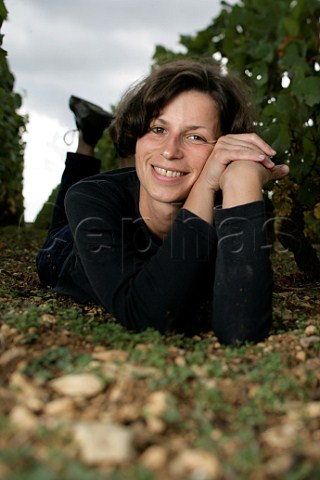 Claire Forester winemaker of Domaine Bertagna   Vougeot Cte dOr France