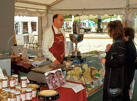The Northumberland Cheese Company stand at the   Festival of Food and Drink in Tunbridge Wells   Kent UK