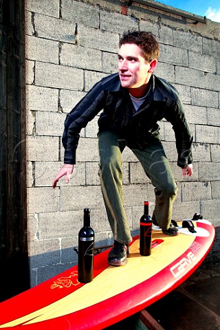 Erich Scheiblhofer winemaker at Andau Burgenland   Austria   Neusiedlersee