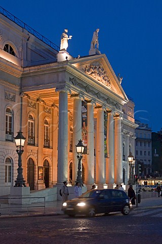 Teatro Nacional d Maria II Lisbon Portugal