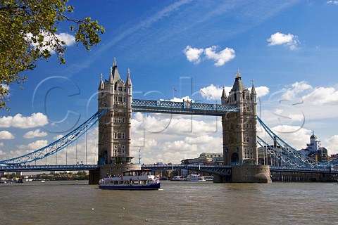 Tower Bridge and the River Thames London England