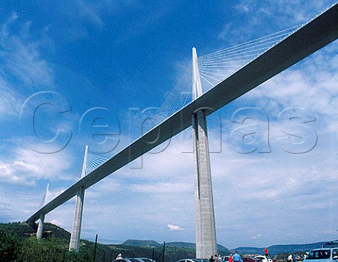 Millau viaduct Aveyron MidiPyrnes France