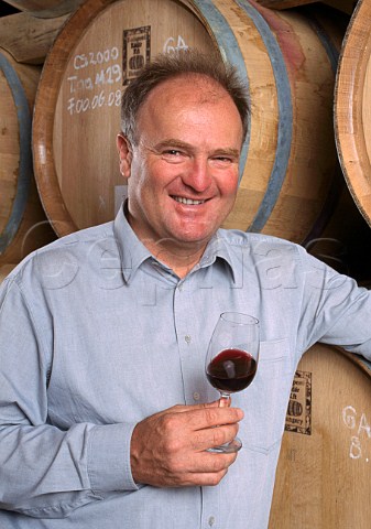 Attila Gere winemaker at Villny   Hungary