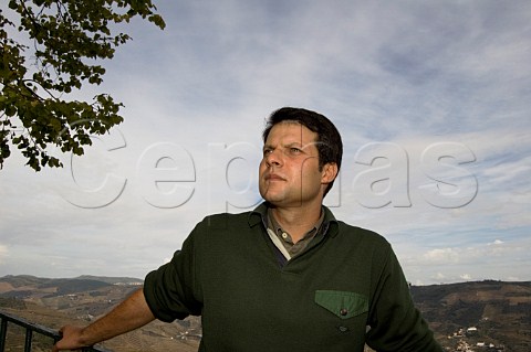 Paulo Macedo one of the viticultural team of Symington in the Douro Valley at Quinta da Cavadinha Portugal