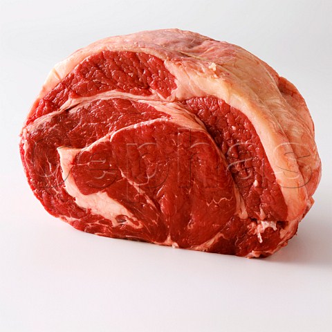 Boned rib of beef