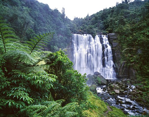 Marokopa Falls Waikato North Island New Zealand