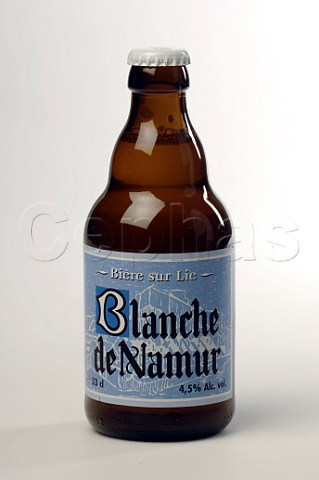 Bottle of Blanche de Namur beer Belgium