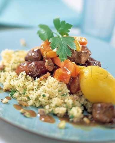 Lamb tagine with couscous