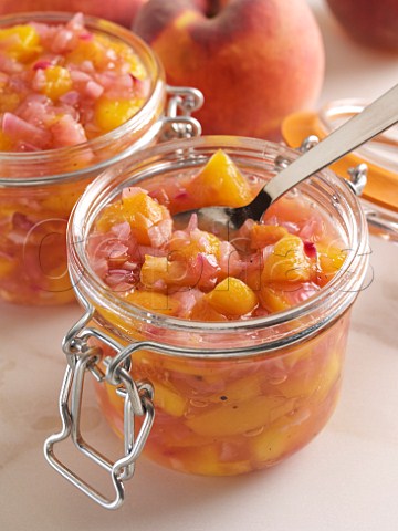 Peach chutney