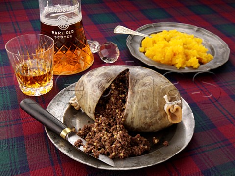 Killed Haggis with bashed neeps and whiskey