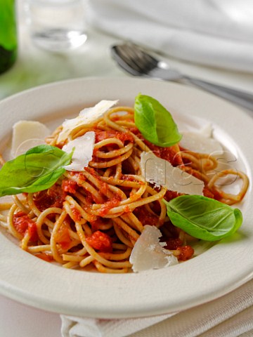Wholewheat Spaghetti Napolitana