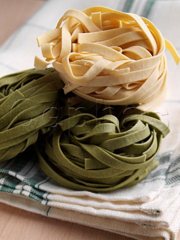 Pasta and pasta verde