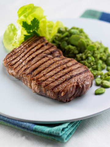 Grilled sirloin steak