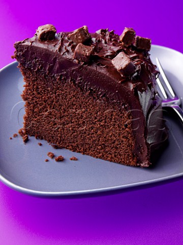 Chocolate fudge sponge cake