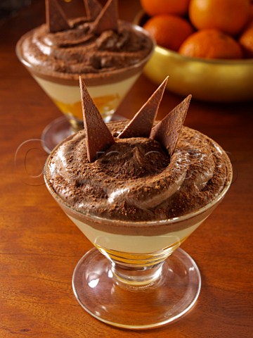 Chocolate orange dessert